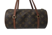 Load image into Gallery viewer, LOUIS VUITTON ルイヴィトン パピヨンPM 26 筒形 ハンドバック ブラウン モノグラム M51366 美品 中古 4c075450