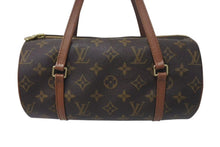 Load image into Gallery viewer, LOUIS VUITTON ルイヴィトン パピヨンPM 26 筒形 ハンドバック ブラウン モノグラム M51366 美品 中古 4c075450