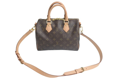 極美品 LOUIS VUITTON ルイヴィトン モノグラム スピーディ バンドリエール 25 ハンドバッグ M41113 中古 4c075452