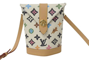 極美品 LOUIS VUITTON ルイヴィトン エンベロップポーチ ショルダーバッグ M83343 タイラー・ザ・クリエイター Tyler The Creator モノグラム クラギー LV伊勢丹新宿店限定 中古 4c071683