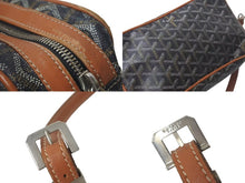 Load image into Gallery viewer, GOYARD ゴヤール カップヴェールPM ショルダーバッグ CAPVE2PMLTY01CL01P ブラウン PVC レザー シルバー金具 中古 4c075456