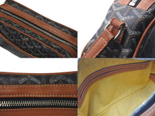 Load image into Gallery viewer, GOYARD ゴヤール カップヴェールPM ショルダーバッグ CAPVE2PMLTY01CL01P ブラウン PVC レザー シルバー金具 中古 4c075456