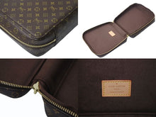 Load image into Gallery viewer, 極美品 LOUIS VUITTON ルイ ヴィトン ジュエリーケース アクセサリーケース モノグラム ブラウン PVC レザー ゴールド金具 中古 4c075461