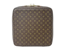 Load image into Gallery viewer, 極美品 LOUIS VUITTON ルイ ヴィトン ジュエリーケース アクセサリーケース モノグラム ブラウン PVC レザー ゴールド金具 中古 4c075461