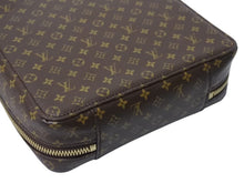 Load image into Gallery viewer, 極美品 LOUIS VUITTON ルイ ヴィトン ジュエリーケース アクセサリーケース モノグラム ブラウン PVC レザー ゴールド金具 中古 4c075461