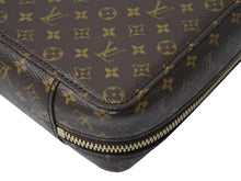 Load image into Gallery viewer, 極美品 LOUIS VUITTON ルイ ヴィトン ジュエリーケース アクセサリーケース モノグラム ブラウン PVC レザー ゴールド金具 中古 4c075461