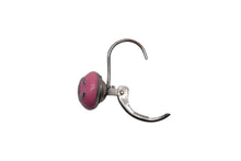 Load image into Gallery viewer, CHANEL シャネル ココマーク ピアス アクセサリー ボタン 03C刻印 メタル シルバー ピンク 美品 中古 4c075473