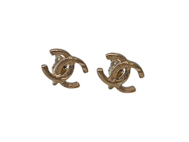 極美品 CHANEL シャネル イヤリング ココマーク アクセサリー A12P刻印 GP 1.5g ゴールド金具 中古 4c075482