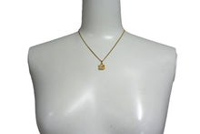 Load image into Gallery viewer, 極美品 CHANEL シャネル ココマーク ネックレス アクセサリー 1982刻印 フランス製 GP ラインストーン ゴールド金具 中古 4c075488