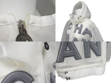 Load image into Gallery viewer, 極美品 CHANEL シャネル メッシュ ジャケット ジップアップパーカー イタリア製 P60972V46493 サイズ 38 ホワイト 中古 4c075493