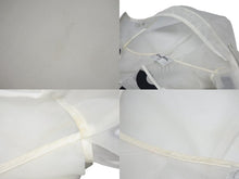 Load image into Gallery viewer, 極美品 CHANEL シャネル メッシュ ジャケット ジップアップパーカー イタリア製 P60972V46493 サイズ 38 ホワイト 中古 4c075493