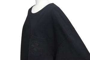 [USED/中古]CHROME HEARTS クロムハーツ 半袖Ｔシャツ CHROME HEARTS CH PLUS ポケットTシャツ ブラック コットン XXL Bランク 中古 4c075495