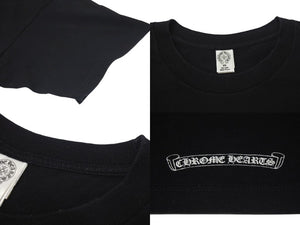 [USED/中古]CHROME HEARTS クロムハーツ 半袖Ｔシャツ CHROME HEARTS CH PLUS ポケットTシャツ ブラック コットン XXL Bランク 中古 4c075495