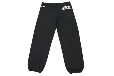 CHROME HEARTS クロムハーツ BSフレアプリント スウェットパンツ ブラック コットン XXL 美品 中古 4c075496