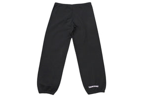CHROME HEARTS クロムハーツ BSフレアプリント スウェットパンツ ブラック コットン XXL 美品 中古 4c075496