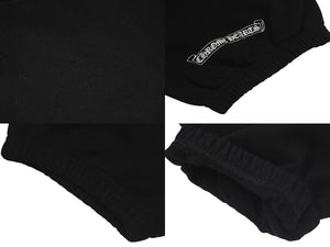 CHROME HEARTS クロムハーツ BSフレアプリント スウェットパンツ ブラック コットン XXL 美品 中古 4c075496
