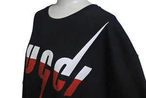 GUCCI グッチ ブレードプリント 半袖Tシャツ ブランドロゴ 565806 XJAZY コットン ブラック サイズXXXL 美品 中古 4c075497 