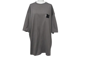 BALENCIAGA バレンシアガ GAFFER Tシャツ 23AW グレー コットン Lサイズ JP57 2022 02885 美品 中古 4c075500