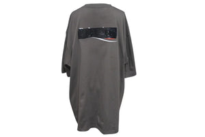 BALENCIAGA バレンシアガ GAFFER Tシャツ 23AW グレー コットン Lサイズ JP57 2022 02885 美品 中古 4c075500