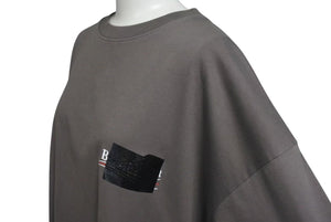 BALENCIAGA バレンシアガ GAFFER Tシャツ 23AW グレー コットン Lサイズ JP57 2022 02885 美品 中古 4c075500