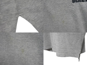 BALENCIAGA バレンシアガ 21AW ターニングロゴプリント 半袖Ｔシャツ グレー コットン サイズ4 675016 中古 4c075501
