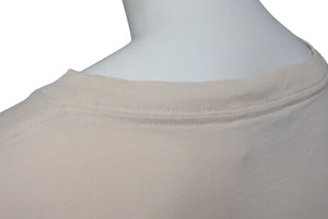 BALENCIAGA バレンシアガ HOTELS & RESORTS 刺繍Tシャツ ベージュ コットン サイズL 651795 美品 中古 4c075503