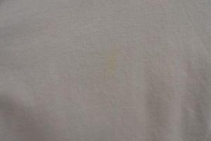 BALENCIAGA バレンシアガ HOTELS & RESORTS 刺繍Tシャツ ベージュ コットン サイズL 651795 美品 中古 4c075503
