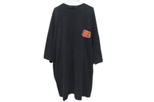 Load image into Gallery viewer, BALENCIAGA バレンシアガ Flame-B Logo フレイムB ロゴ 半袖Tシャツ 656978 サイズM 21SS ヴィンテージ加工 美品 中古 4c075505