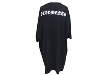 画像をギャラリービューアに読み込む, 極美品 VETEMENTS ヴェトモン 21SS アナーキー ゴシック ロゴ 半袖Ｔシャツ ブラック コットン サイズS UE51TR640B 中古 4c075506 