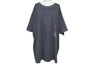 Dior ディオール 23AW ASTERO アステロ バックプリント ロゴ 半袖Ｔシャツ グレー コットン 393J696D0817 サイズX3L 美品 中古 4c075510