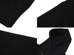MASTERMIND マスターマインド FUCK OFF プルオーバーパーカー 17SPMM-SW02-A ブラック ホワイト サイズM 美品 中古 4c075512