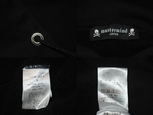 MASTERMIND マスターマインド FUCK OFF プルオーバーパーカー 17SPMM-SW02-A ブラック ホワイト サイズM 美品 中古 4c075512
