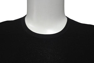 Alexander Wang アレキサンダーワン ロゴ メッシュ クロップド 半袖Ｔシャツ ブラック ポリエステル トップス 4KC2231024 美品 中古 4c075518 