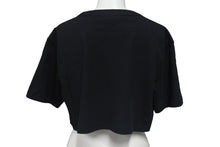 Load image into Gallery viewer, 極美品 Alexander Wang アレキサンダーワン クロップドTシャツ フロントポケット コットン ブラック 1CC2221635 中古 4c075519