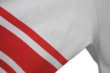 Load image into Gallery viewer, CELINE セリーヌ クロップド ロゴ 半袖Ｔシャツ ホワイト レッド コットン トップス 16 背番号 2X09D671Q サイズS 美品 中古 4c075525