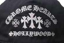 Load image into Gallery viewer, 新品未使用 CHROME HEARTS クロムハーツ GAS STATION KING TACO 3 セメタリ―クロス トラッカーキャップ ブラック 中古 4c075540