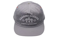 Load image into Gallery viewer, 新品未使用 CHROME HEARTS クロムハーツ GAS STATION KING TACO 3 セメタリ―クロス トラッカーキャップ グレー 中古 4c075541