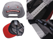 Load image into Gallery viewer, 新品未使用 CHROME HEARTS クロムハーツ GAS STATION KING TACO 3 セメタリ―クロス トラッカーキャップ グレー 中古 4c075541