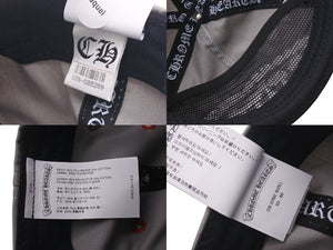 新品未使用 CHROME HEARTS クロムハーツ GAS STATION KING TACO 3 セメタリ―クロス トラッカーキャップ グレー 中古 4c075541