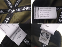 Load image into Gallery viewer, 新品未使用 CHROME HEARTS クロムハーツ GAS STATION KING TACO 3 セメタリ―クロス トラッカーキャップ カーキ 中古 4c075542