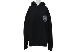 新品未使用 CHROME HEARTS クロムハーツ フーディ パーカー ホノルル限定 ロゴ サイズL 新作 裏起毛 コットン 中古 4c075545