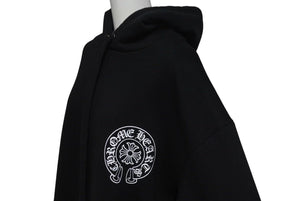 新品未使用 CHROME HEARTS クロムハーツ フーディ パーカー ホノルル限定 ロゴ サイズL 新作 裏起毛 コットン 中古 4c075545
