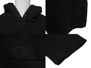 新品未使用 CHROME HEARTS クロムハーツ フーディ パーカー ホノルル限定 ロゴ サイズL 新作 裏起毛 コットン 中古 4c075545