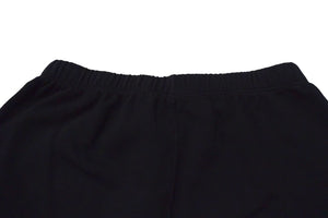 新品同様 CHROME HEARTS クロムハーツ スウェットパンツ CHロゴ トリプルクロス フロッキーパッチ ブラック サイズXS 中古 4c075546