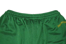 Load image into Gallery viewer, 新品未使用 ChromeHearts クロムハーツ SHORTUVARSITY CHプリントメッシュハーフパンツ グリーン イエロー サイズM 4c075554