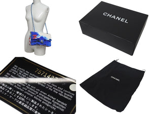極美品 CHANEL シャネル A18987 激レア サーフライン マトラッセチェーンショルダーバッグ 中古 4c075561