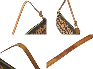 LOUIS VUITTON ルイヴィトン ポシェットアクセソワ―ル アクセサリーポーチ M92193 モノグラム グラフィティ PVC 中古 4c075562