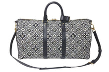 Load image into Gallery viewer, 極美品 LOUIS VUITTON ルイヴィトン SINCE1854 キーポル バンドリエール45 ボストンバッグ M57304 ジャガードキャンバス ゴールド金具 中古 4c075564