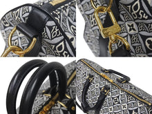 Load image into Gallery viewer, 極美品 LOUIS VUITTON ルイヴィトン SINCE1854 キーポル バンドリエール45 ボストンバッグ M57304 ジャガードキャンバス ゴールド金具 中古 4c075564
