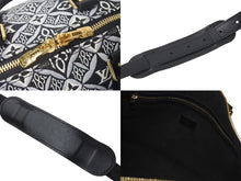 Load image into Gallery viewer, 極美品 LOUIS VUITTON ルイヴィトン SINCE1854 キーポル バンドリエール45 ボストンバッグ M57304 ジャガードキャンバス ゴールド金具 中古 4c075564